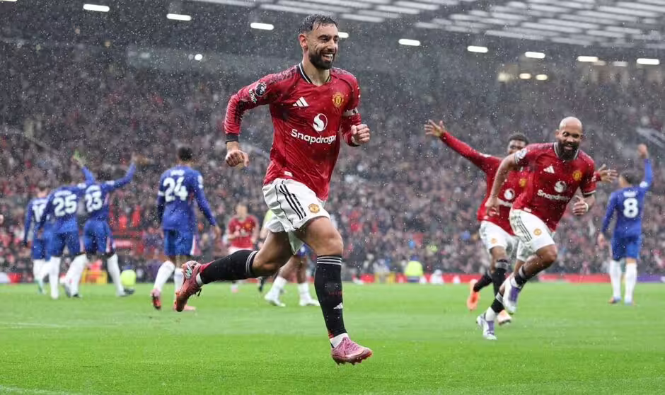 Manchester United vs Chelsea Match Action